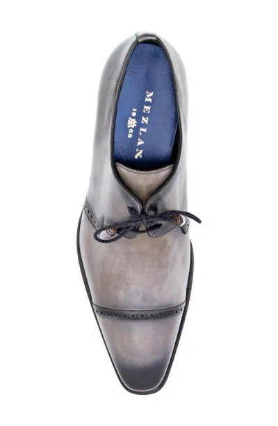 Mezlan 2-eyelet Cap Toe Leather Derby In Multi