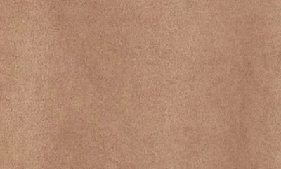 Renee C Faux Suede Shift Dress In Brown