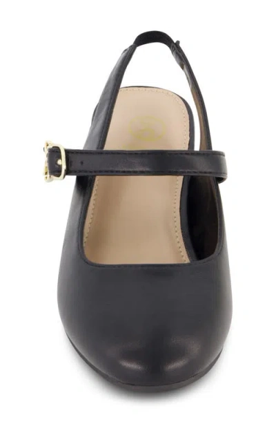 Sam & Libby Kids' Bianca Grace Slingback Pump In Black