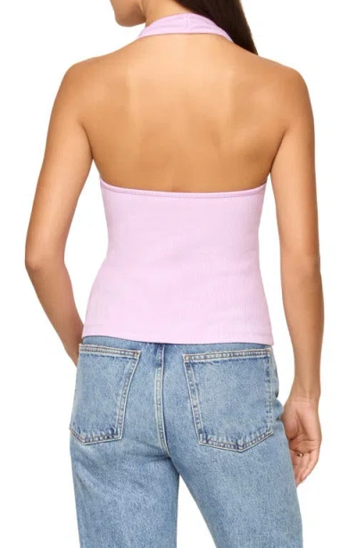 L*space Lspace Callie Halter Cover-up Top In Purple