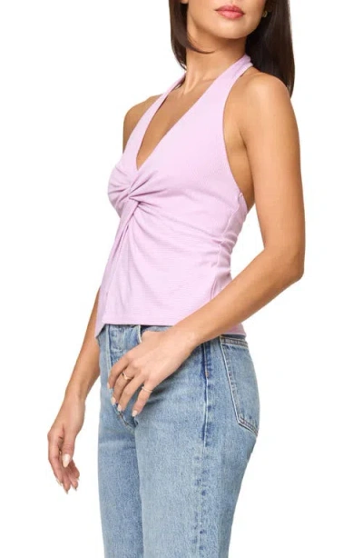 L*space Lspace Callie Halter Cover-up Top In Purple