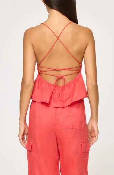 L*space Syros Sleeveless Top In Grapefruit In Multi