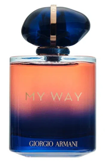 Emporio Armani My Way Parfum In Transparent