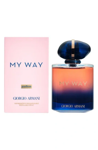 Emporio Armani My Way Parfum In Transparent
