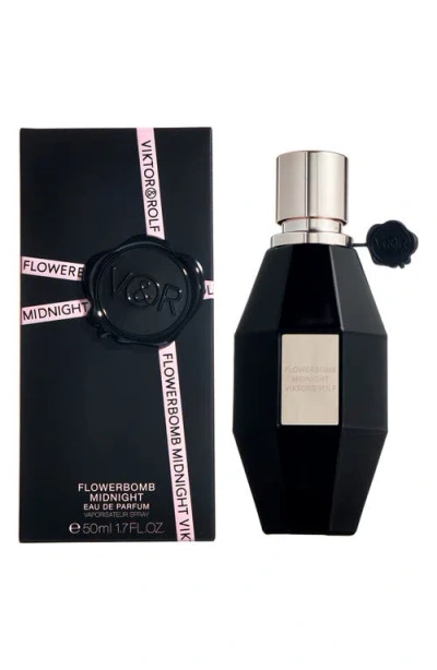 Viktor & Rolf Viktor&rolf Flowerbomb Midnight Eau De Parfum In Black