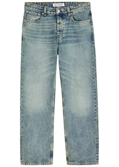 Won Hundred Steve Straight-leg Jeans In Blue