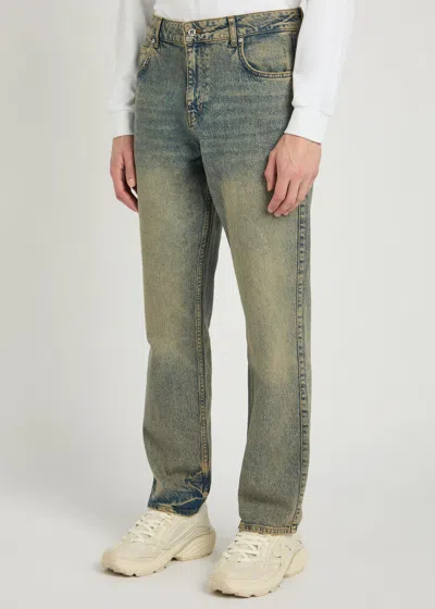 Represent R2 Straight-leg Jeans In Blue