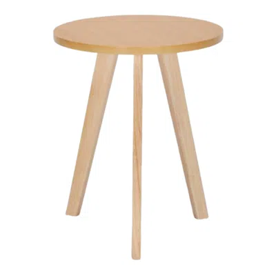 Streamdale Furniture Streamdale Solid Wood Frame With Mdf Top, Modern Accent Table In Brown