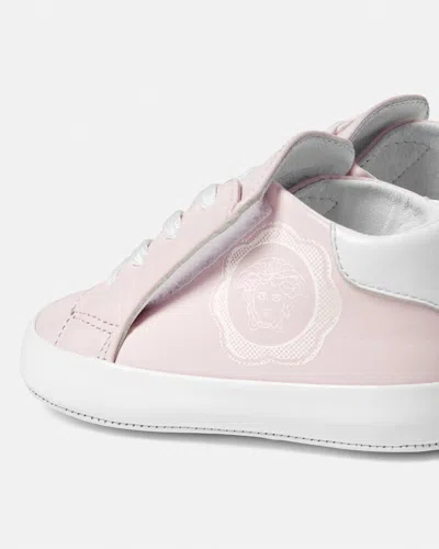 Versace Low-top Lace-up Sneakers In Multi