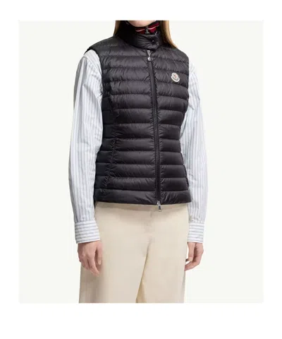 Moncler Igens Slim Down Vest In Black