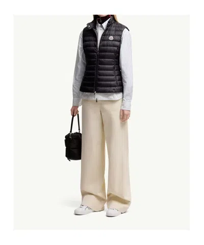 Moncler Igens Slim Down Vest In Black