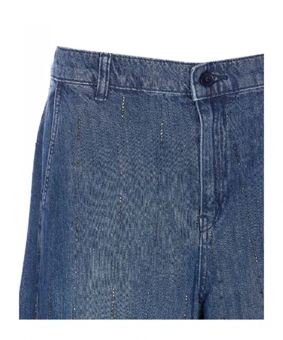 Liu •jo Belt Loop Jeans In Blue