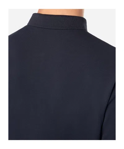 Stone Island Mens Black Brand-patch Regular-fit Stretch-cotton Polo Shirt Xl