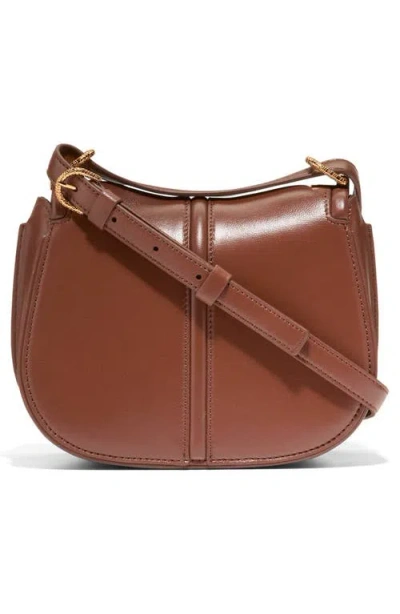 Cole Haan Celenea Leather Shoulder Bag In Brown