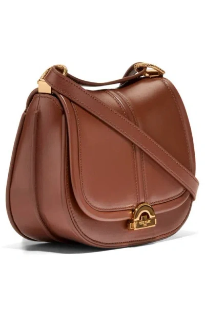 Cole Haan Celenea Leather Shoulder Bag In Brown