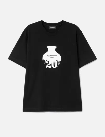 Hypebeast Fragment X  20th Anniversary T-shirt In Black