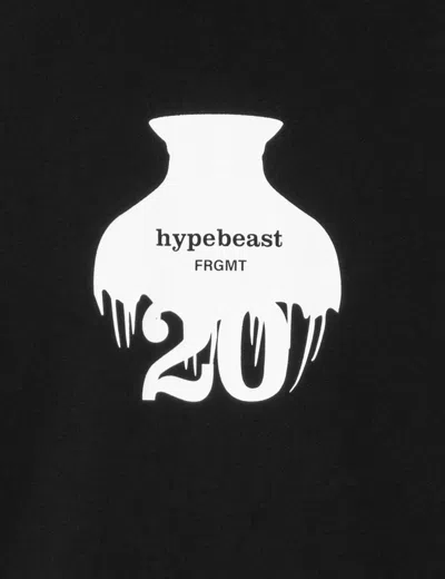 Hypebeast Fragment X  20th Anniversary T-shirt In Black