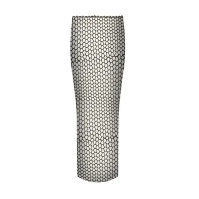 Junie Women's Gold Halden Skirt - Fishnet In Gold