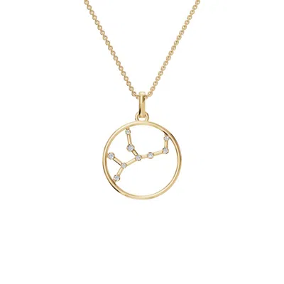Aya Fine Jewelry Women's White / Yellow / Rose Gold Fourteen Kt Infinite Stars Pendant In Gold