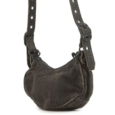 Pre-owned Balenciaga Black Denim Shoulder Bag ()