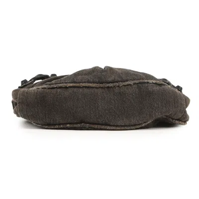 Pre-owned Balenciaga Black Denim Shoulder Bag ()