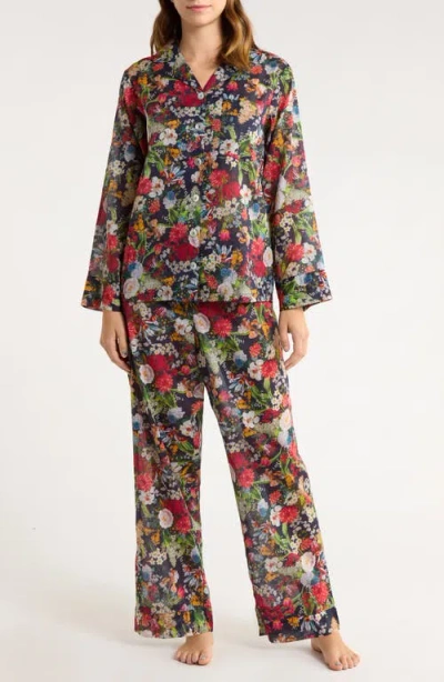 Papinelle Holly Cotton Voile Pajamas In Multi