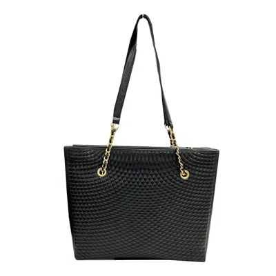 Pre-owned Bally Black Quilting Tote Bag ()