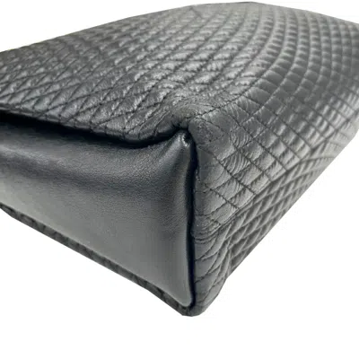 Pre-owned Bally Black Quilting Tote Bag ()