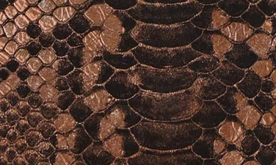 Brahmin Sophia Croc Embossed Leather Satchel In Brown