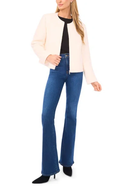 Halogenr Halogen(r) High Pile Fleece Crop Zip Jacket In Pink