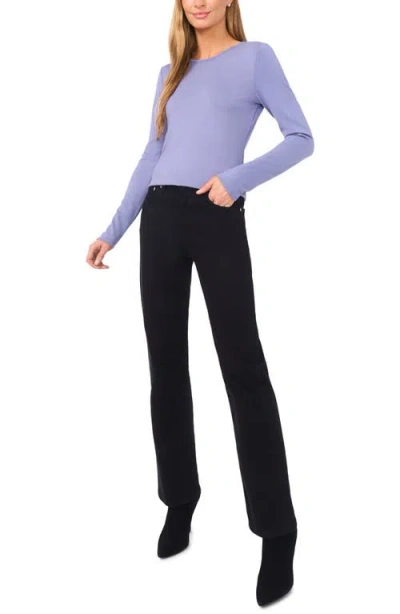 Halogenr Halogen(r) Long Sleeve Knit Top In Purple