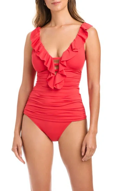 Bleu Rod Beattie Rod Beattie Hipster Bikini Bottoms In Red