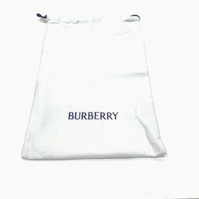 Pre-owned Burberry Beige Light Green Polyester Cotton Long Wallet (bi-fold) ()