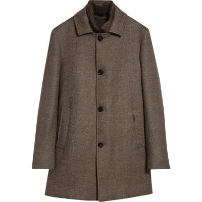 Moorer Monferrato Virgin Wool Coat In Green