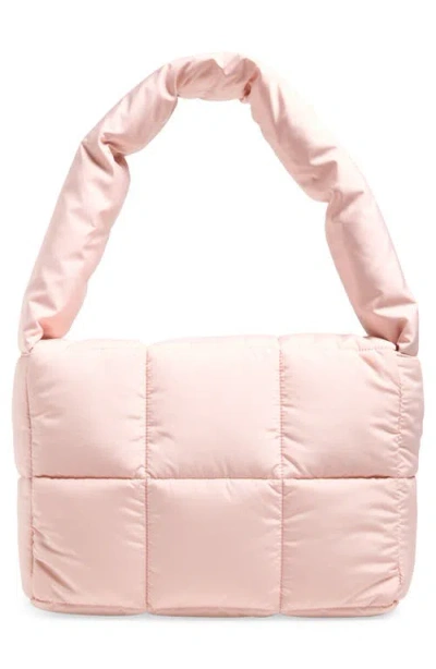 Marni Quilted Puffer Shoulder Bag In Pink