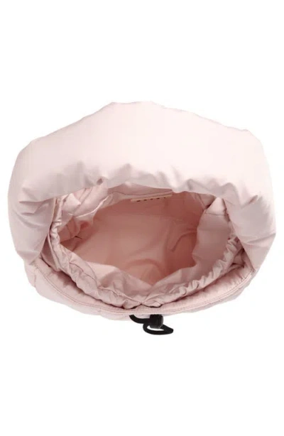 Marni Quilted Puffer Shoulder Bag In Pink