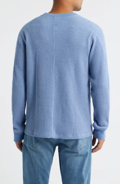 Rails Wade Long Sleeve Thermal T-shirt In Blue