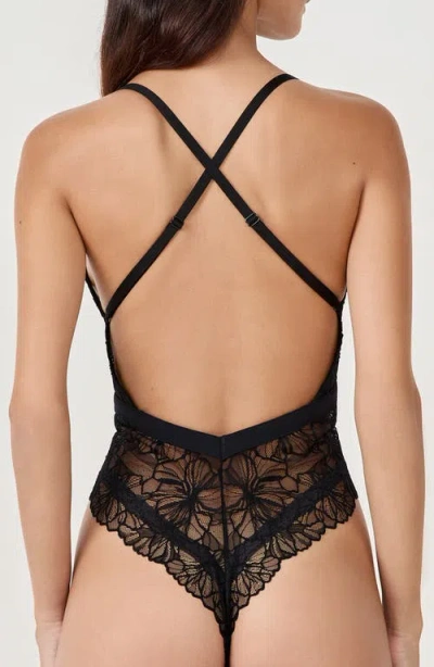 Etam Hedonisme Lace Teddy In Black