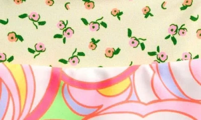 Maaji Kids' Bellini One-piece Swimsuit In Pink