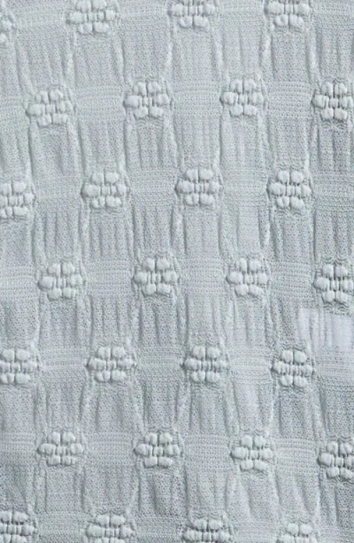 Cotton Emporium Puckered Flower Top In Multi