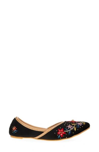 Fuchsia Lotus Flat In Multi