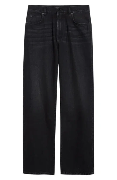 Balmain Loose Fit Jeans In Black