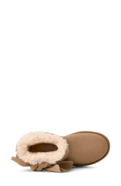 Ugg(r) Classic Mini Bow Genuine Shearling Lined Boot In Animal Print