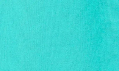 Liverpool Los Angeles Shirred Sleeve Chiffon Top In Green