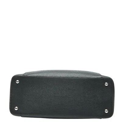 Pre-owned Cartier Black Leather Handbag Shoulder Bag ()