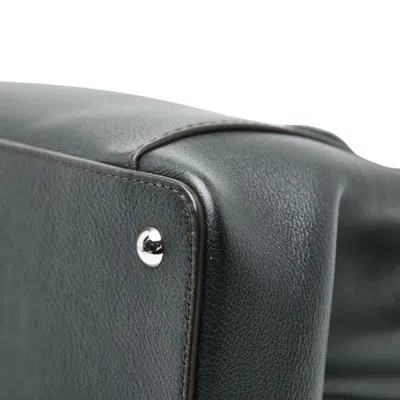 Pre-owned Cartier Black Leather Handbag Shoulder Bag ()