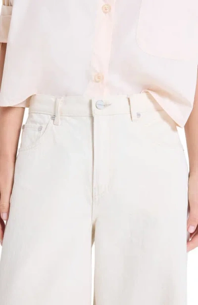 Twp Tiny Dancer Wide Leg Jeans In White