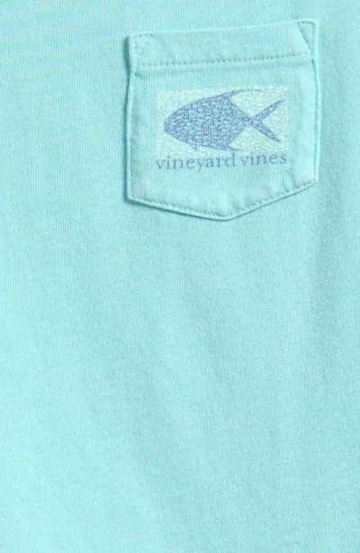 Vineyard Vines Kids' Drift Tarpon Whale Cotton Graphic T-shirt In Blue