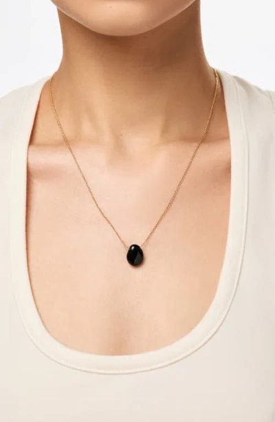 Ana Luisa Pebble Mini Pendant Necklace In Blue