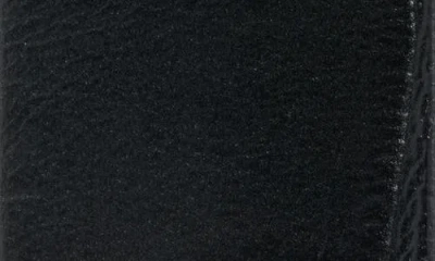 Burberry Cotswolds Croc Embossed Leather Belt In Black